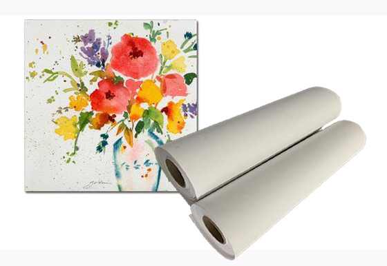 Rolo da lona do algodão de Inkjet Printable Poly do artista para a impressora do grande formato